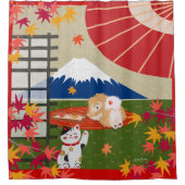 AKIチャウシャワーカーテン シャワーカーテン (正面)