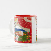 AKIチャウ2トーンマグ ツートーンマグカップ (正面左)