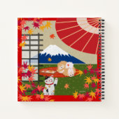 AKI - Autumn Chowノートブック選択紙/カバー/バインド ノートブック (裏面)