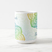 Aki Mandala 15 oz. Personalized Mug コーヒーマグカップ (中央)
