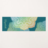 Aki Mandala Personalized Yoga Mat ヨガマット (正面(横))