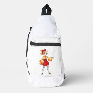 Aki the Kitsune Magical Girl スリングバッグ