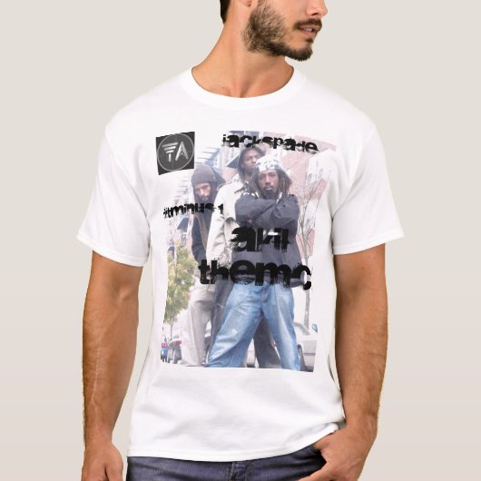 Akil Mc 2008年のMidWestTour Tシャツ (正面)