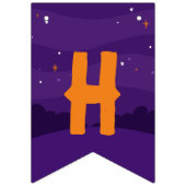 Akiliと私のハロウィンバナー バンティングフラッグ (第1の旗)