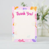 Akiliと私の赤ちゃんシャワーサンキューカード サンキューカード (スタンド正面)