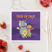 Akiliと私の赤ちゃんシャワーナプキン スタンダードランチョンナプキン (インサイチュ)