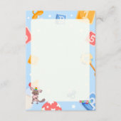 Akiliと私の赤ちゃんシャワー エンクロージャーカード (正面)