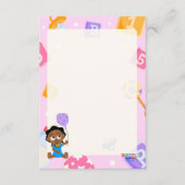 Akiliと私の赤ちゃんシャワー エンクロージャーカード (正面)