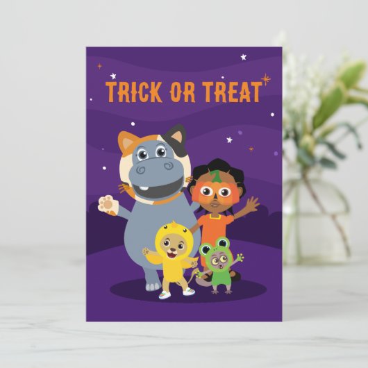 AkiliとMeハロウィーン招待状 招待状 (スタンド正面)