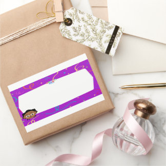 Akili名タグステッカー 長方形シール