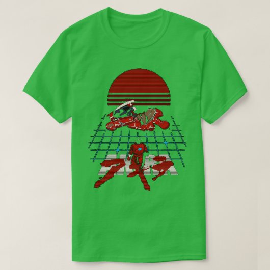 Akira Neo cyberpunk Tシャツ (デザイン正面)