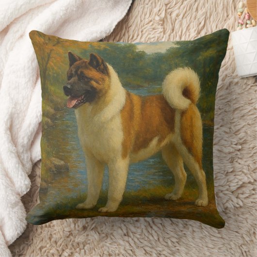 Akita クッション (ブランケット)