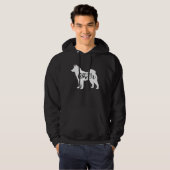 Akita   A Minimalist for Dog パーカ (正面フル)