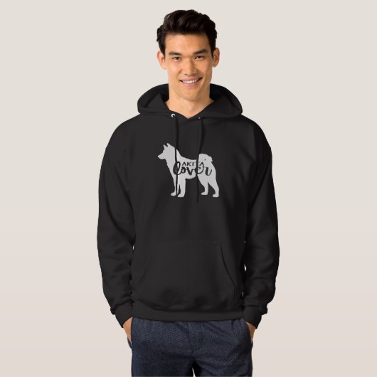 Akita   A Minimalist for Dog パーカ (正面フル)