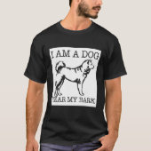 Akita dog tシャツ (正面)