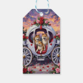 Akita Dog Valentine's Day ギフトタグ (裏面)