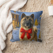 Akita Holiday クッション (ブランケット)