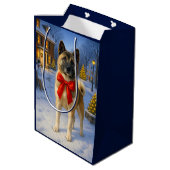 Akita Holiday  ミディアムペーパーバッグ (裏面アングル)