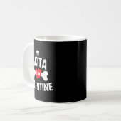 Akita Is My Valentine Akita Inu Dog  コーヒーマグカップ (正面左)