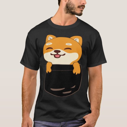 Akita Shiba Inu Cute Bag  for Tシャツ (正面)