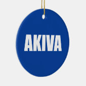 Akiva セラミックオーナメント (右)
