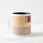 Akkadianシリンダーシールおよび印象 ツートーンマグカップ (正面左)