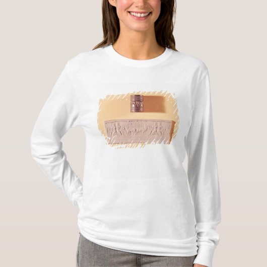 Akkadianシリンダーシールおよび印象 Tシャツ (正面)