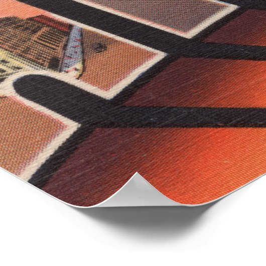 Akron, OhioLarge Letter ScenesAkron, OH ポスター (角)