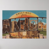 Akron, OhioLarge Letter ScenesAkron, OH 2 ポスター (正面)