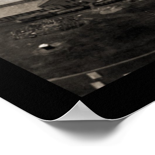 Akron Works Ohio写真1907 ポスター (角)