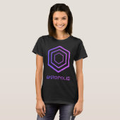 AKROPOLIS Crypto Decentralized Blockchain AKRO DeF Tシャツ (正面フル)