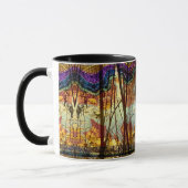 Akrotiriの芸術のマグ マグカップ (左)