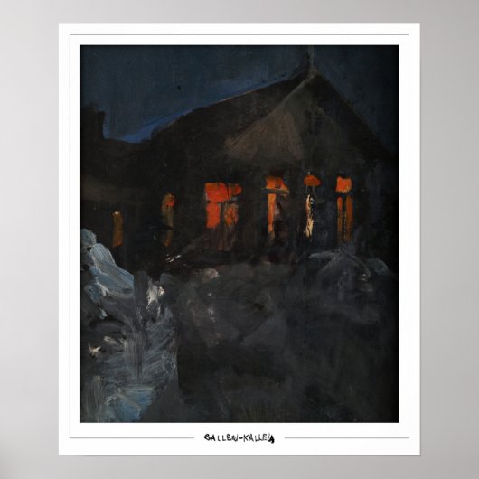 Akseli Gallen-Kallelaゼディングアートポスター#367 ポスター (正面)