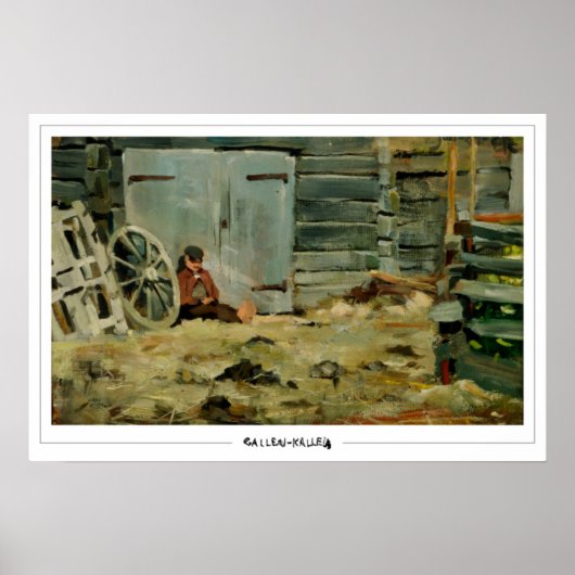 Akseli Gallen-Kallelaゼディングアートポスター#371 ポスター (正面)