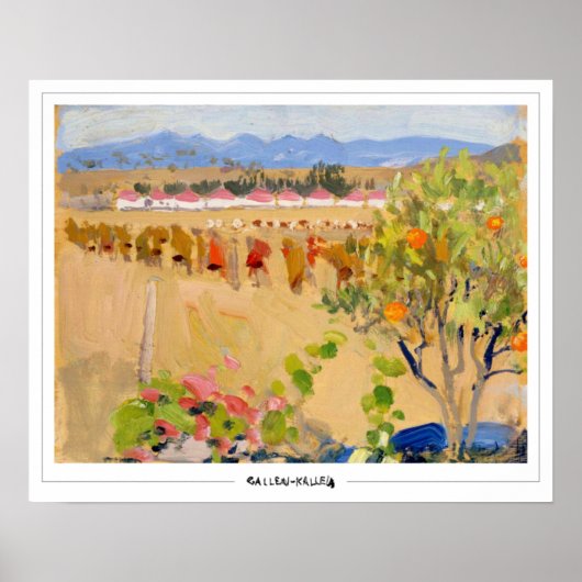 Akseli Gallen-Kallelaゼディングアートポスター#393 ポスター (正面)