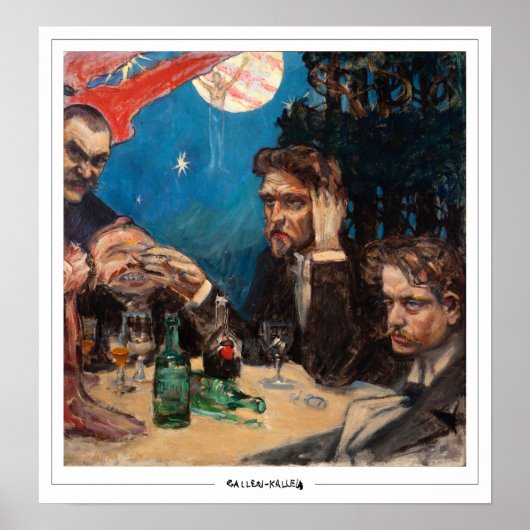 Akseli Gallen-Kallelaゼディングアートポスター#3 ポスター (正面)