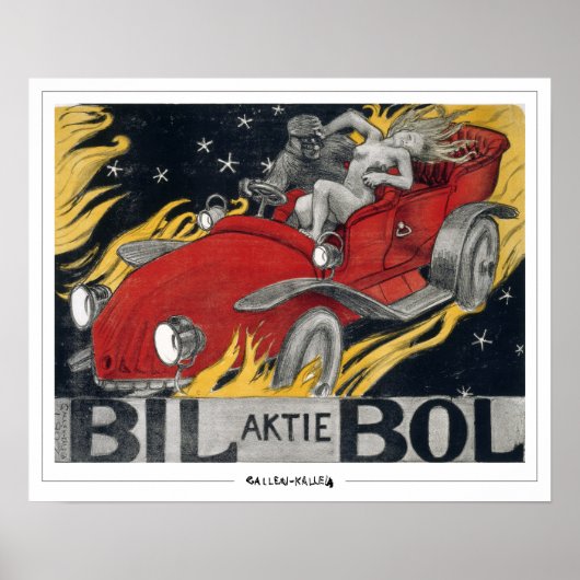 Akseli Gallen-Kallelaゼディングアートポスター#433 ポスター (正面)