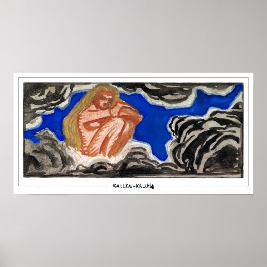 Akseli Gallen-Kallelaゼディングアートポスター#450 ポスター (正面)