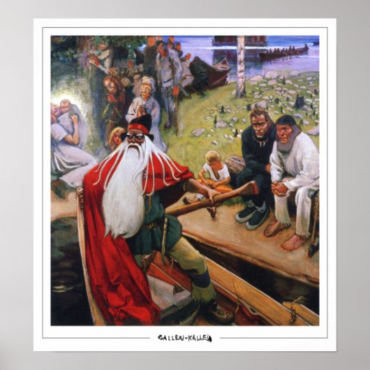 Akseli Gallen-Kallelaゼディングアートポスター#475 ポスター (正面)