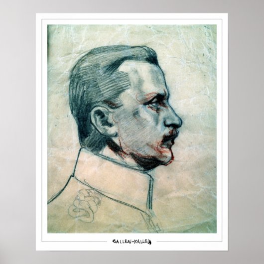 Akseli Gallen-Kallelaゼディングアートポスター#487 ポスター (正面)