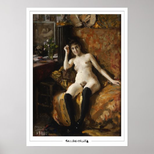 Akseli Gallen-Kallelaゼディングアートポスター#500 ポスター (正面)