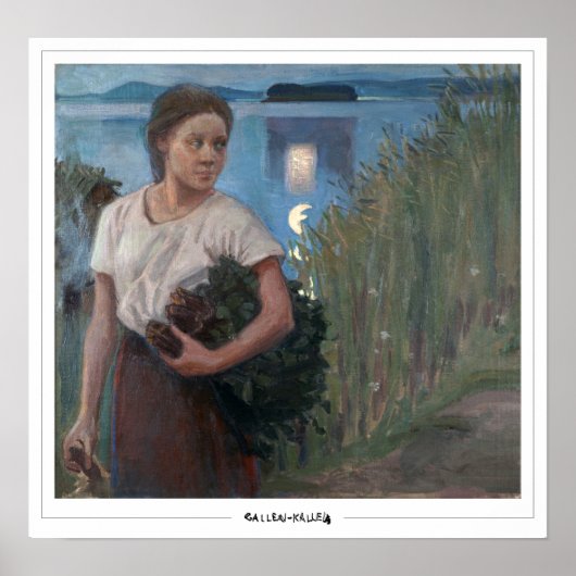 Akseli Gallen-Kallelaゼディングアートポスター#8 ポスター (正面)