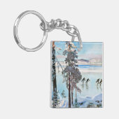 Akseli Gallen-Kallela – カレラショア近くのスケーター キーホルダー (正面左)