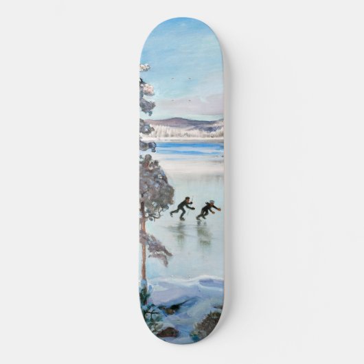 Akseli Gallen-Kallela – カレラショア近くのスケーター スケートボード (正面)