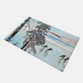 Akseli Gallen-Kallela – カレラショア近くのスケーター ドアマット (アングル)