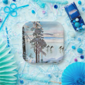 Akseli Gallen-Kallela – カレラショア近くのスケーター ペーパープレート (パーティー)