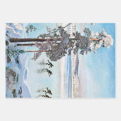 Akseli Gallen-Kallela – カレラショア近くのスケーター ラッピングペーパーシート (正面3)