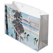 Akseli Gallen-Kallela – カレラショア近くのスケーター ラージペーパーバッグ (裏面アングル)