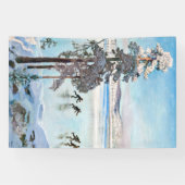 Akseli Gallen-Kallela – カレラショア近くのスケーター 横断幕 (横)