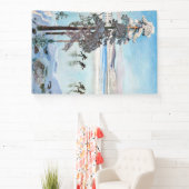 Akseli Gallen-Kallela – カレラショア近くのスケーター 横断幕 (インサイチュ)